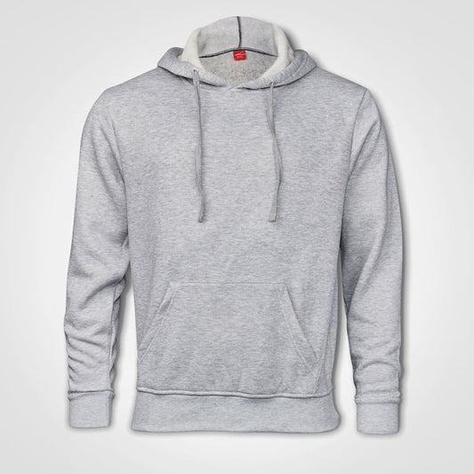 Adults Comfy Hoodie – Custom Printed – Grey Melange