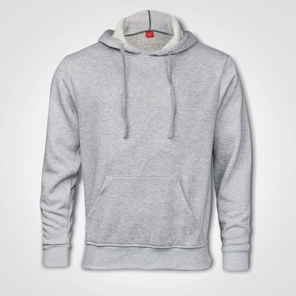 Kids Comfy Hoodie – Custom Printed – Grey Melange