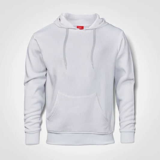 Kids Comfy Hoodie – Custom Printed – White