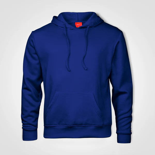 Adults Comfy Hoodie – Custom Printed – Royal Blue