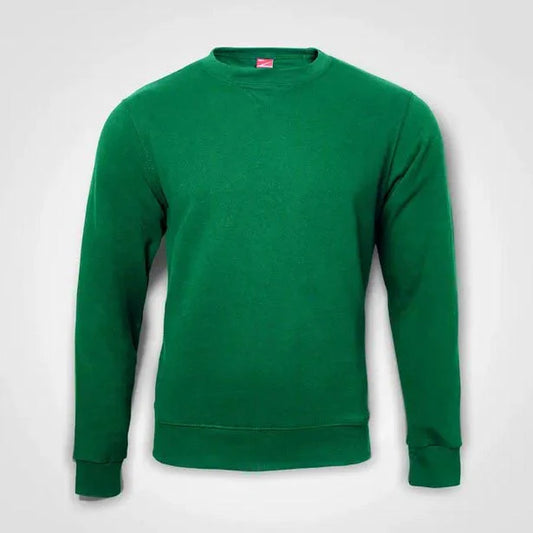 Basic Crew Neck Sweater – Custom Printed – Emerald
