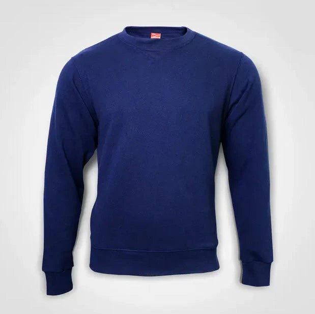 Basic Crew Neck Sweater – Custom Printed – Royal