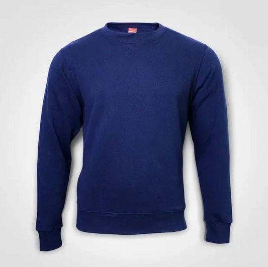 Basic Crew Neck Sweater – Custom Printed – Royal
