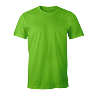 Custom Polyester T‑Shirt Lime