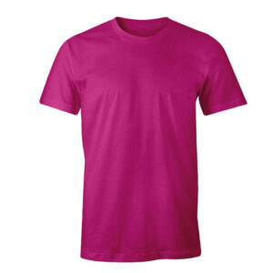 Custom Polyester T‑Shirt Pink